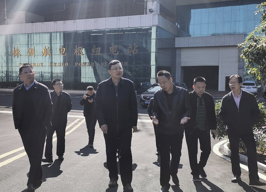 集团总经理苏德辉一行赴株洲航电分江南网页版_江南(中国)官方督查安全生产经营工作