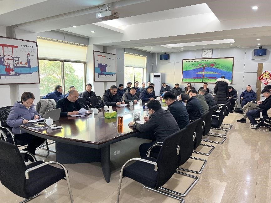上好“开工第一课” 踏实履职保安全—株洲航电分江南网页版_江南(中国)官方开展“开工第一课讲安全”活动