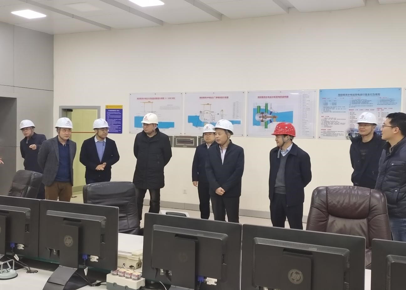 株洲航电分江南网页版_江南(中国)官方周先亮一行赴铜湾水电站开展专题工作交流