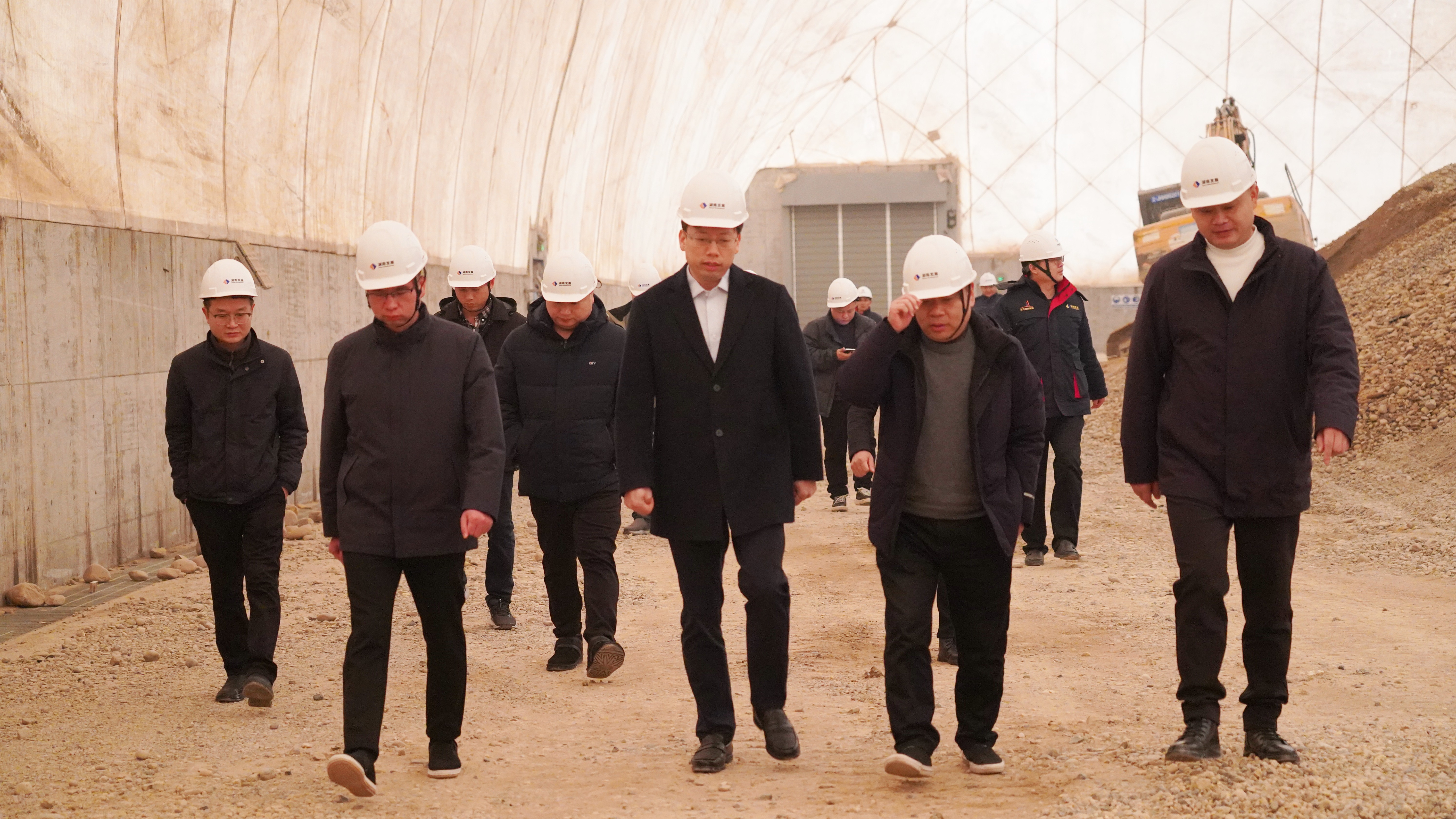 沅江市委副书记张心镜一行调研江南网页版_江南(中国)官方机制砂和砂石集散中心项目